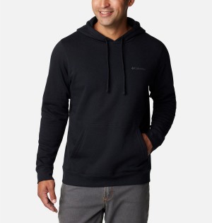 Black Columbia Trek Men's Hoodie | 16097YOCZ