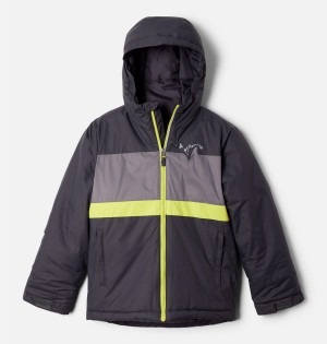 Black Columbia Valley Runner Kids' Jacket | 24801WAZX