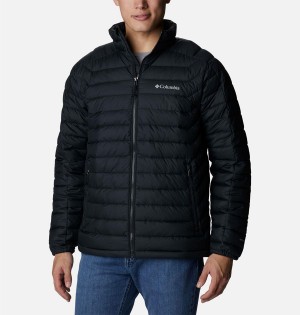 Black Columbia Wolf Creek Falls Insulated Men's Puffer Jacket | 67094PIXS