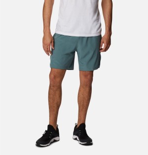 Blue Columbia Alpine Chill Zero Men's Shorts | 04182OBPW