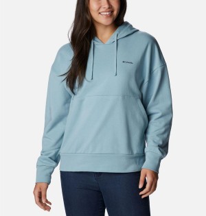 Blue Columbia Break It Down Women's Hoodie | 04625MAQW