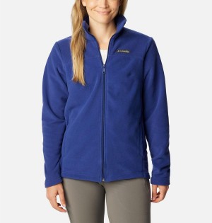 Blue Columbia Castle Dale Full Zip Women's Fleece Jacket | 81269JAFP