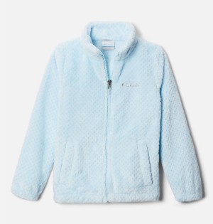 Blue Columbia Fire Side Sherpa Kids' Jacket | 18657WXPC