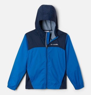 Blue Columbia Glennaker Kids' Jacket | 24078CXIG