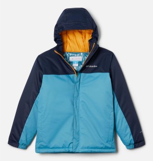 Blue Columbia Hikebound Insulated Kids' Jacket | 98762ZSFK