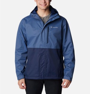 Blue Columbia Hikebound Men's Rain Jacket | 07925HMFS