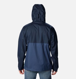 Blue Columbia Inner Limits II Men's Rain Jacket | 08691KNVC