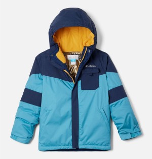 Blue Columbia Mighty Mogul II Insulated Kids' Jacket | 14095WUPB