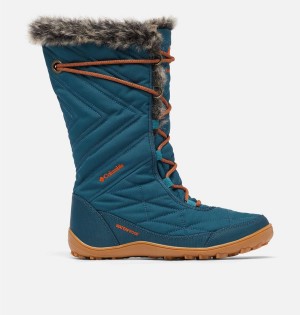 Blue Columbia Minx Mid III Women's Boots | 08146BYKD