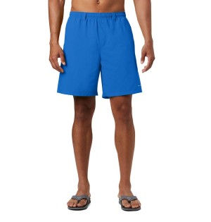 Blue Columbia PFG Backcast III Water Men's Shorts | 38052EJVS