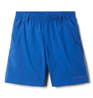 Blue Columbia PFG Backcast Kids' Shorts | 05286WYMP