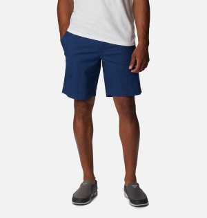 Blue Columbia PFG Bonefish Men's Shorts | 64523BTPC