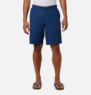 Blue Columbia PFG Bonehead II Men's Shorts | 25361MSVU