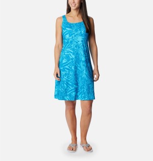 Blue Columbia PFG Freezer III Women's Dress | 39785BWGV