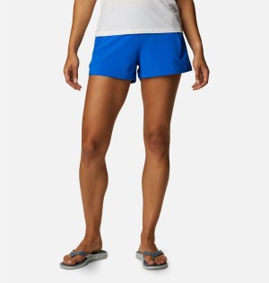 Blue Columbia PFG Tidal II Women's Shorts | 40571OZFD