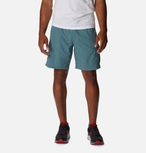 Blue Columbia Palmerston Peak Sport Men's Shorts | 41739UYEQ