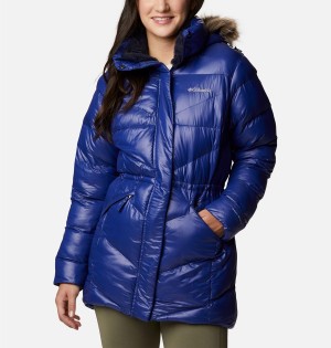 Blue Columbia Peak to Park Mid Insulated Women's Puffer Jacket | 81354RNPB