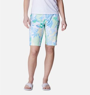 Blue Columbia Pleasant Creek Board Women's Shorts | 30861ZSFI