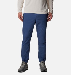 Blue Columbia Rapid Rivers Joggers Men's Pants | 72946FBUS