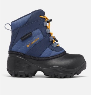 Blue Columbia Rope Tow III Waterproof Warm Winter Kids' Boots | 65187WNYJ