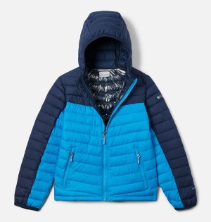 Blue Columbia Slope Edge Kids' Jacket | 25173YSOB