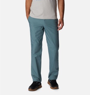 Blue Columbia Washed Out Men's Pants | 16593SFZB