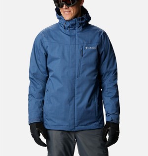 Blue Columbia Whirlibird IV Interchange Men's Ski Jacket | 25196EJHM