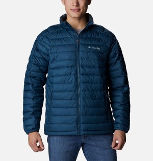 Blue Columbia Wolf Creek Falls Insulated Men's Puffer Jacket | 51437MQWE