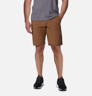 Brown Columbia Cobble Creek Cargo Men's Shorts | 24591VCNR