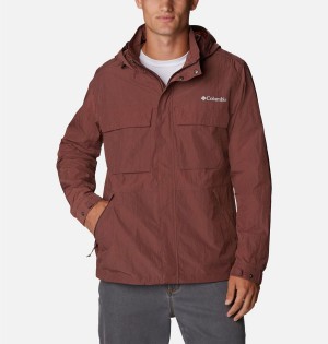 Brown Columbia Coho River Jacket Men's Windbreaker | 62349DURI