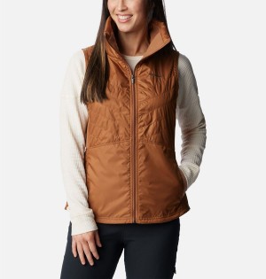 Brown Columbia Mix It Around II Women's Vest | 04825EZFU