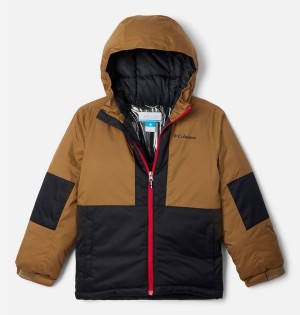 Brown Columbia Oso Mountain Insulated Kids' Jacket | 12356UWEG