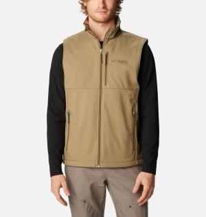 Brown Columbia PHG Ascender Softshell Men's Vest | 30789FRCQ