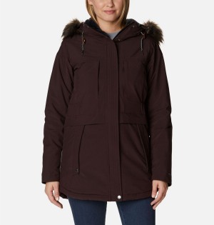 Brown Columbia Payton Pass Insulated Women's Coats | 78620FVUZ