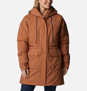 Brown Columbia Rosewood Women's Coats | 12985JBUT