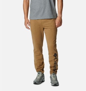 Brown Columbia Trek Joggers Men's Pants | 13792VUPE