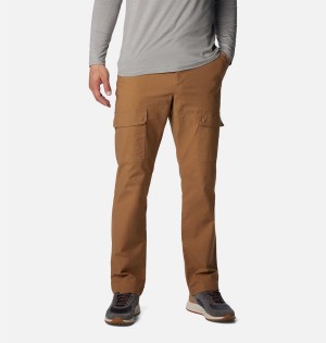 Brown Columbia Wallowa Cargo Men's Pants | 23697VEQZ