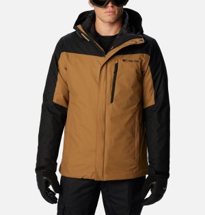 Brown Columbia Whirlibird IV Interchange Men's Ski Jacket | 39768WBRE