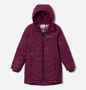 Coral Columbia Heavenly Long Kids' Jacket | 94763AIGH