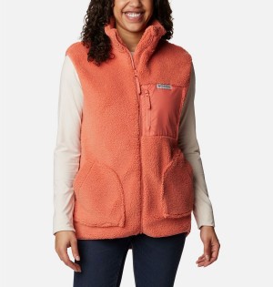 Coral Columbia Holly Hideaway Women's Vest | 71256ITWA