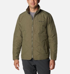 Green Columbia Birchwood Insulated Men's Puffer Jacket | 94267RXOZ