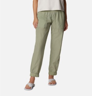 Green Columbia Boundless Trek Joggers Women's Pants | 71653PMIT