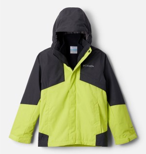 Green Columbia Bugaboo II Fleece Interchange Kids' Jacket | 20318JQBK