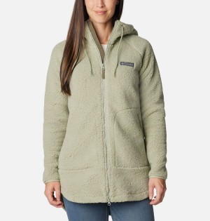 Green Columbia CSC Sherpa Women's Fleece Jacket | 78913NMTB