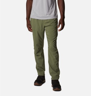 Green Columbia Coral Ridge Pull-On Men's Pants | 46971XRJT