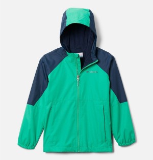 Green Columbia Endless Explorer Kids' Jacket | 76354OBJX