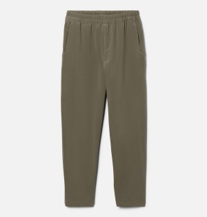 Green Columbia Hike Lined Joggers Kids' Pants | 20451YQNZ