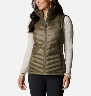 Green Columbia Joy Peak Insulated Women's Vest | 50324BKDG