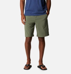 Green Columbia PFG Grander Marlin II Offshore Men's Shorts | 90541HZRU