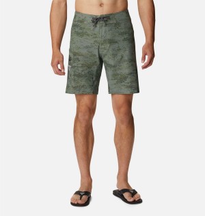 Green Columbia PFG Offshore II Board Men's Shorts | 26849BCFS